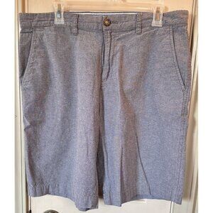Tommy Hilfiger Mens Size 34 Gray Chino Shorts 10” Inseam